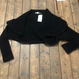 Cropped black Vince sweater, NWT